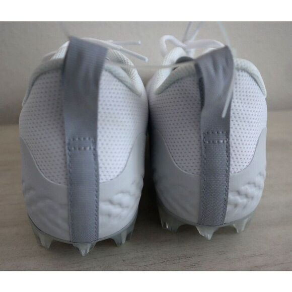 Nike CW4439-110 Men Sz 10.5 White Alpha Huarache 8 Pro Lax Lacrosse Cleats - Picture 7 of 8